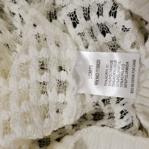Lucy & Co. Net look sweater - Picture 6 of 8